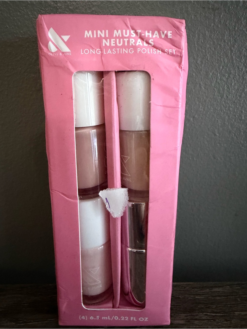 Mini Must-Have Neutrals Long-Lasting Polish Set - Neutral Pink & Beige